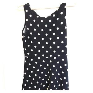 Navy Polka Dot Gilli Dress
